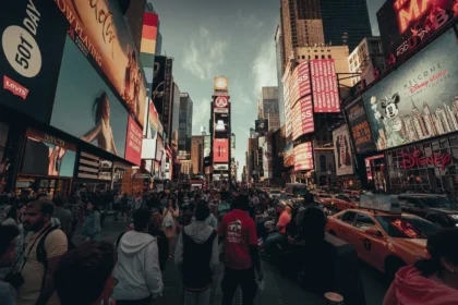 Times Square A História dos Telões de Propaganda