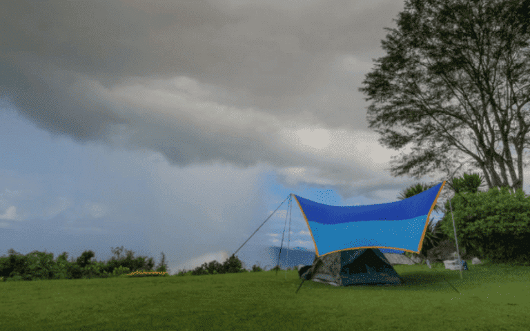 Como acampar na chuva sem sem muito stress