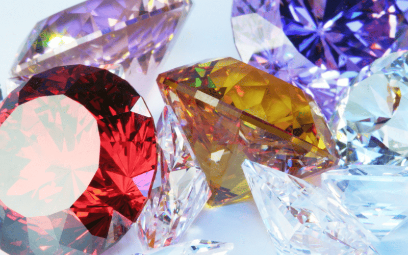 Qual cor de diamante vale mais Azul amarelo rosa vermelho ou laranja