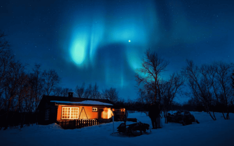 Quais sao os melhores paises para ver a aurora boreal