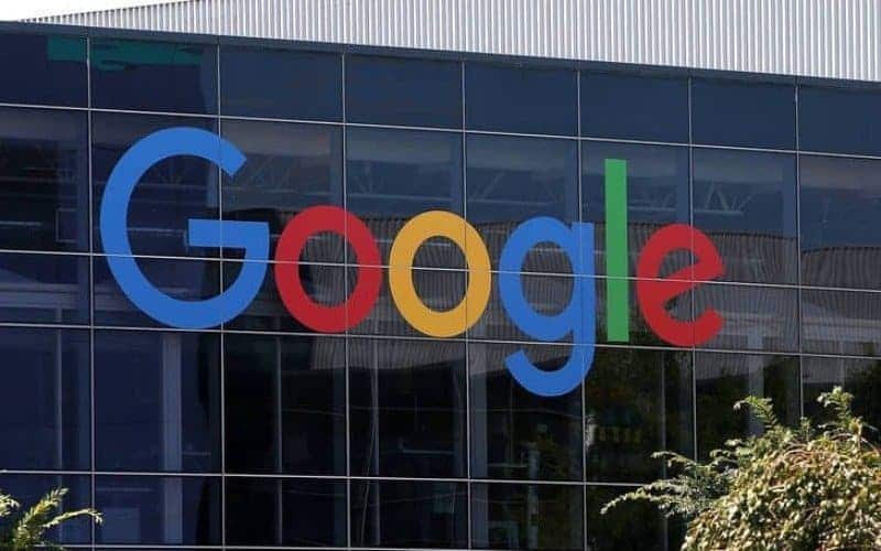 1. Google – azul vermelho amarelo e verde