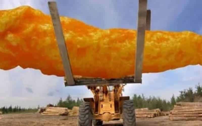 10. O maior Cheetos do mundo vale 1 milhao de dolares