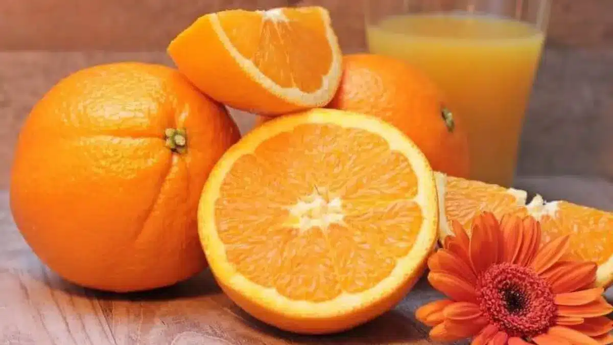 O que veio primeiro A cor laranja ou a fruta