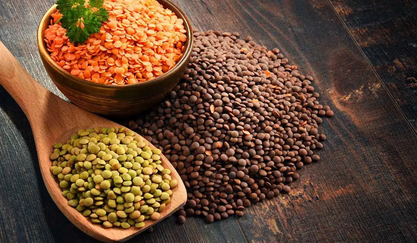 Qual e o valor nutricional das lentilhas