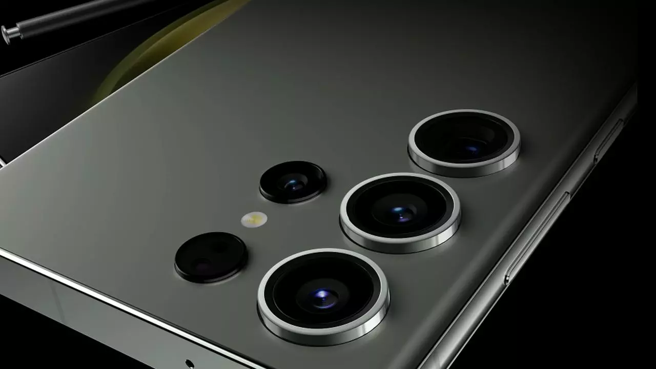 Samsung Galaxy S24 com bateria de tecnologia de carros eletricos