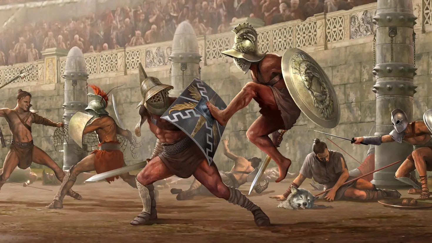 Gladiadores História, Treinamento e Espetáculo Fatal