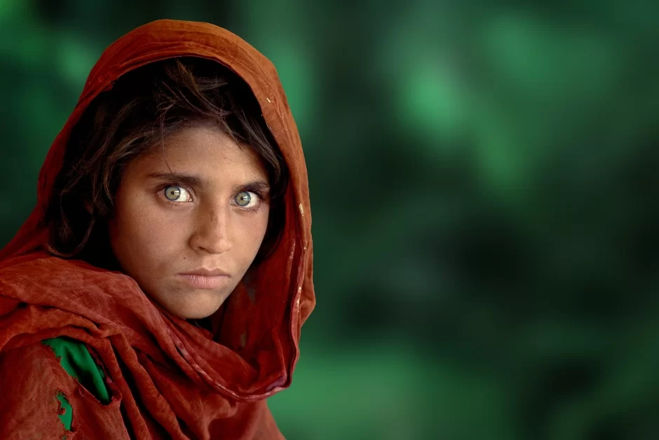 Steve McCurry – Garota no Afeganistão essa são Imagens Históricas