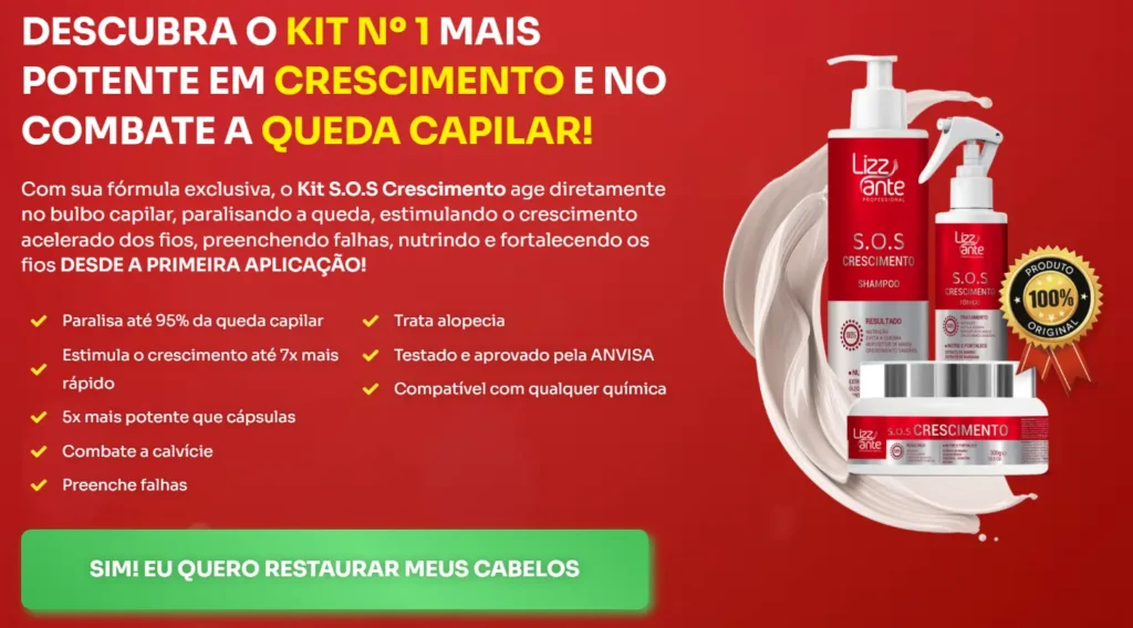 Benefícios do Kit S.O.S Crescimento