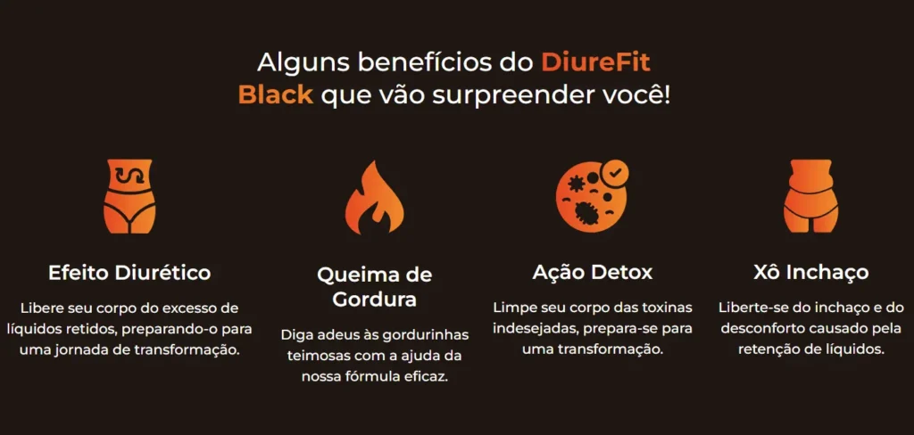 Promoção Diuriefit Black banner promocional com desconto exclusivo